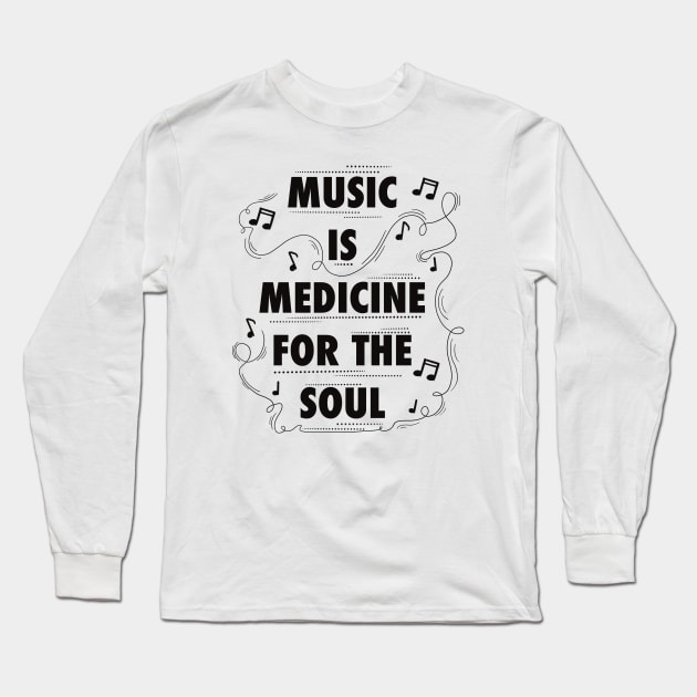 Music lovers gift idea Long Sleeve T-Shirt by Xatutik-Art